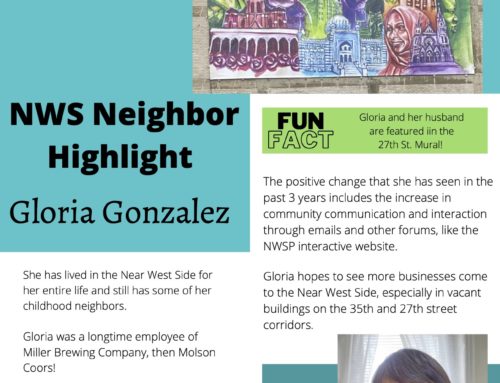 Neighbor Highlight: Gloria Gonzalez